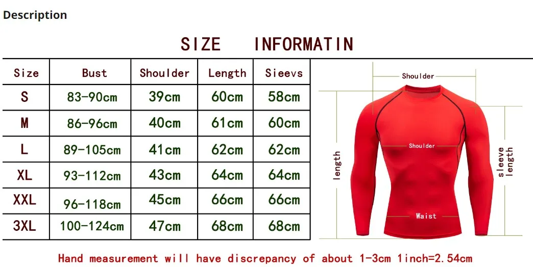 Herren 2026 Langarm-Kompressions-Sport-T-Shirt, schnelltrocknendes, eng anliegendes Rashguard-Oberteil für Bodybuilding, Laufen, Fitnessstudio und Training. – Detail 2