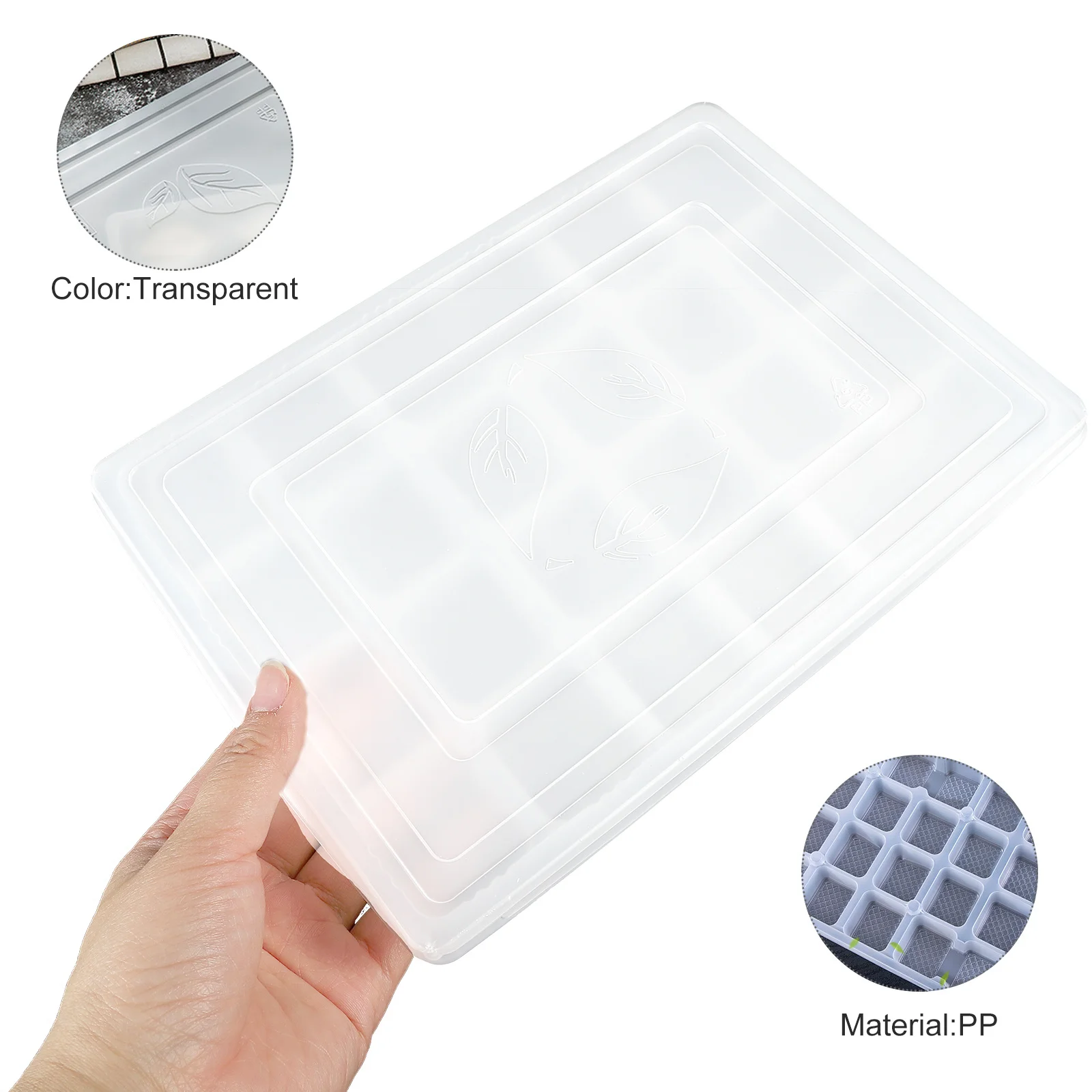 

10Set 24 Grid Refrigerator Dumpling Box Stackable Storage Container Sealed Lid Freezer Organizer Dumpling Storage Box