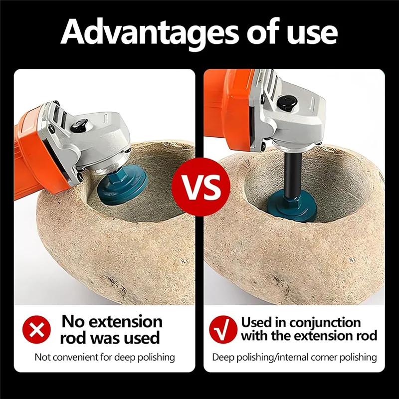 Angle Grinder Extension Kit 5/8"-11 Thread Extension Shaft Angle Grinder Extension,Requisite