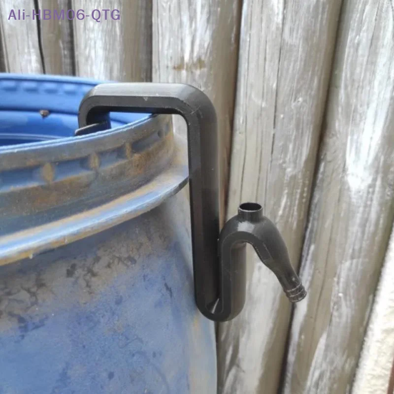 [New]Self Priming Siphon Hose No-Drill Overflow Pipe Auto Drain And Fill Rainwater Transfer Overflow Pipe Tools Garden Hose Hook