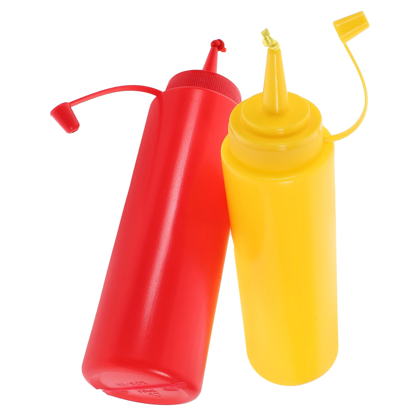 2 Pcs Tomato Sauce Toys Humorous Funny Fake Mustard Interactive Prank Ketchup Plastic Interesting