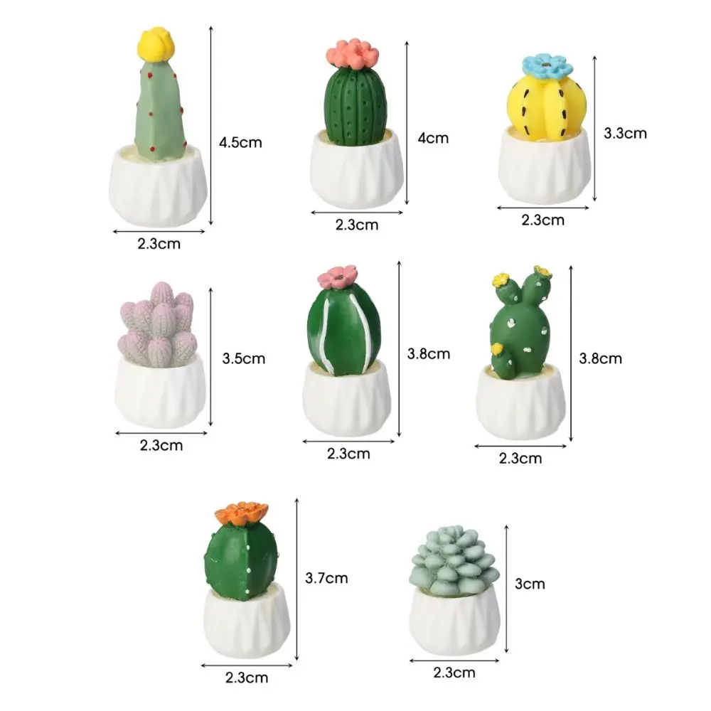 Mini ornement de voiture quantique en résine, modèle bonsaï, pots de plantes succulentes, jouet de décoration de jardin, maison bricolage, mignon