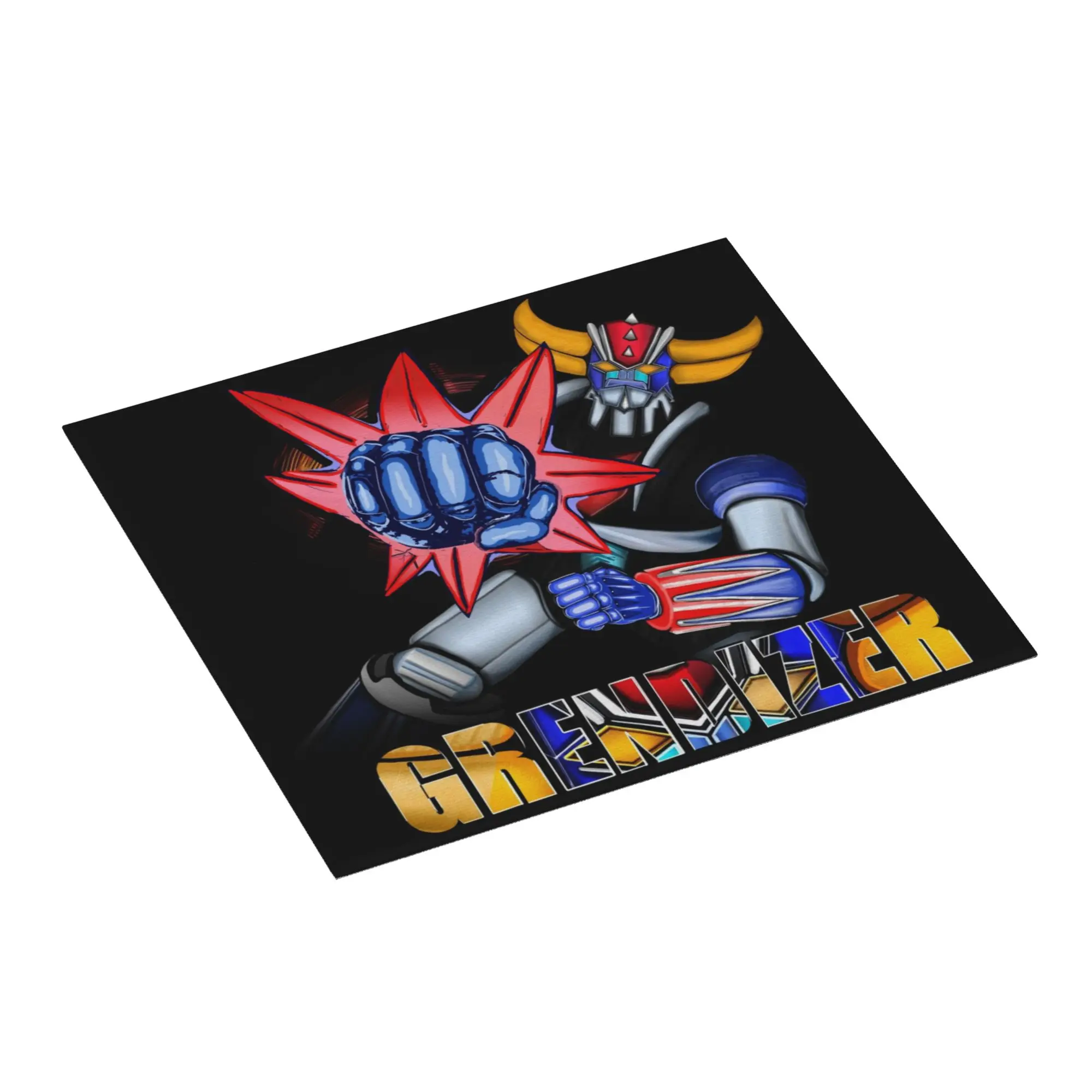 Drying Mat For Kitchen UFO Robot Mazinger Z Barware Tableware Oil Proof Reusable Anime Manga  Washable Kitchen Sink Drying Pad