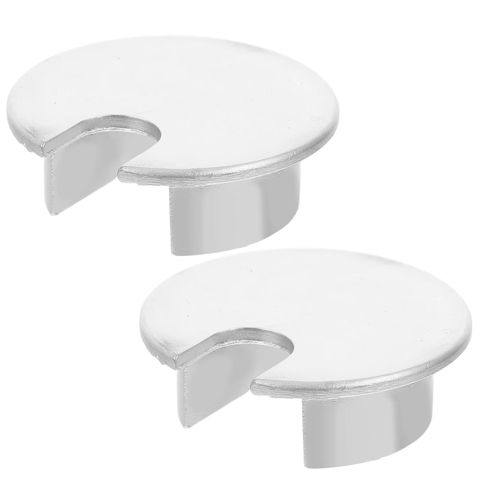 2 قطعة غطاء فتحة سلك سطح المكتب جروميت كابل سبائك الزنك للكابلات المنظمة في المكتب والمكاتب المنزلية منظم سلك سطح المكتب #1