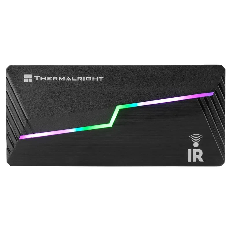 ARGB Fan Hub, IR Remote Control Support Computer PWM+Light AURA SYNC, 12X Headers Interface