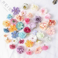 Rose Artificial Flowers Heads Daisy Fake Flower for Home Room Decor Garden Wedding Decoration DIY Craft Garland Gift Accessories