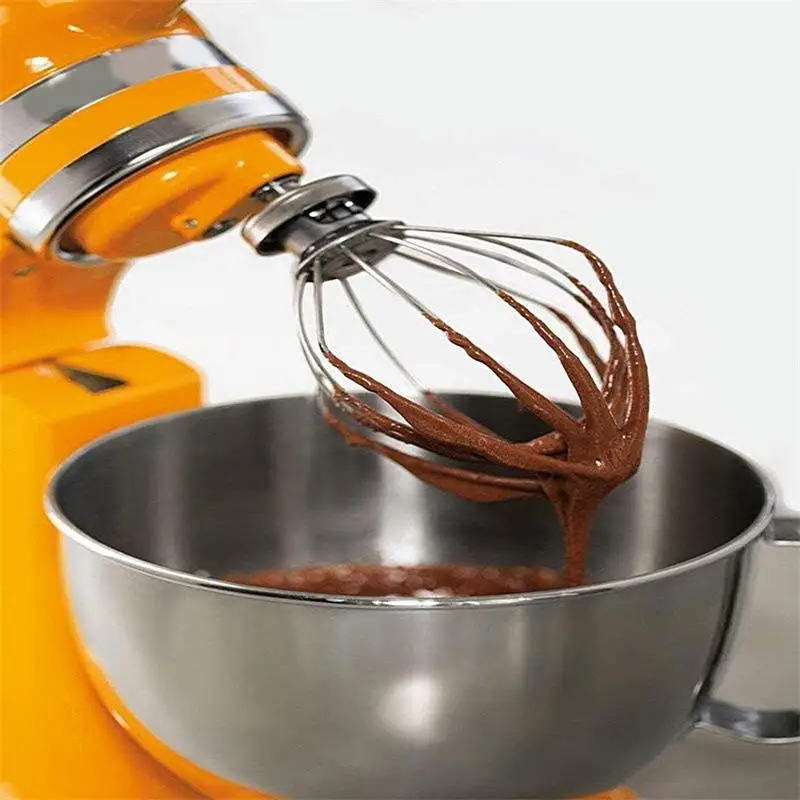 Stainless Steel Balloon Wire Whip Mixer Attachment for Kitchenaids K45WW Flour Cake Food Balloon Whisk Egg Cream Kitchen Tool