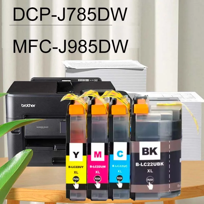 

Совместимый картридж LC22UXL 22UXL LC22U для принтеров Brother DCP-J785DW MFC-J985DW