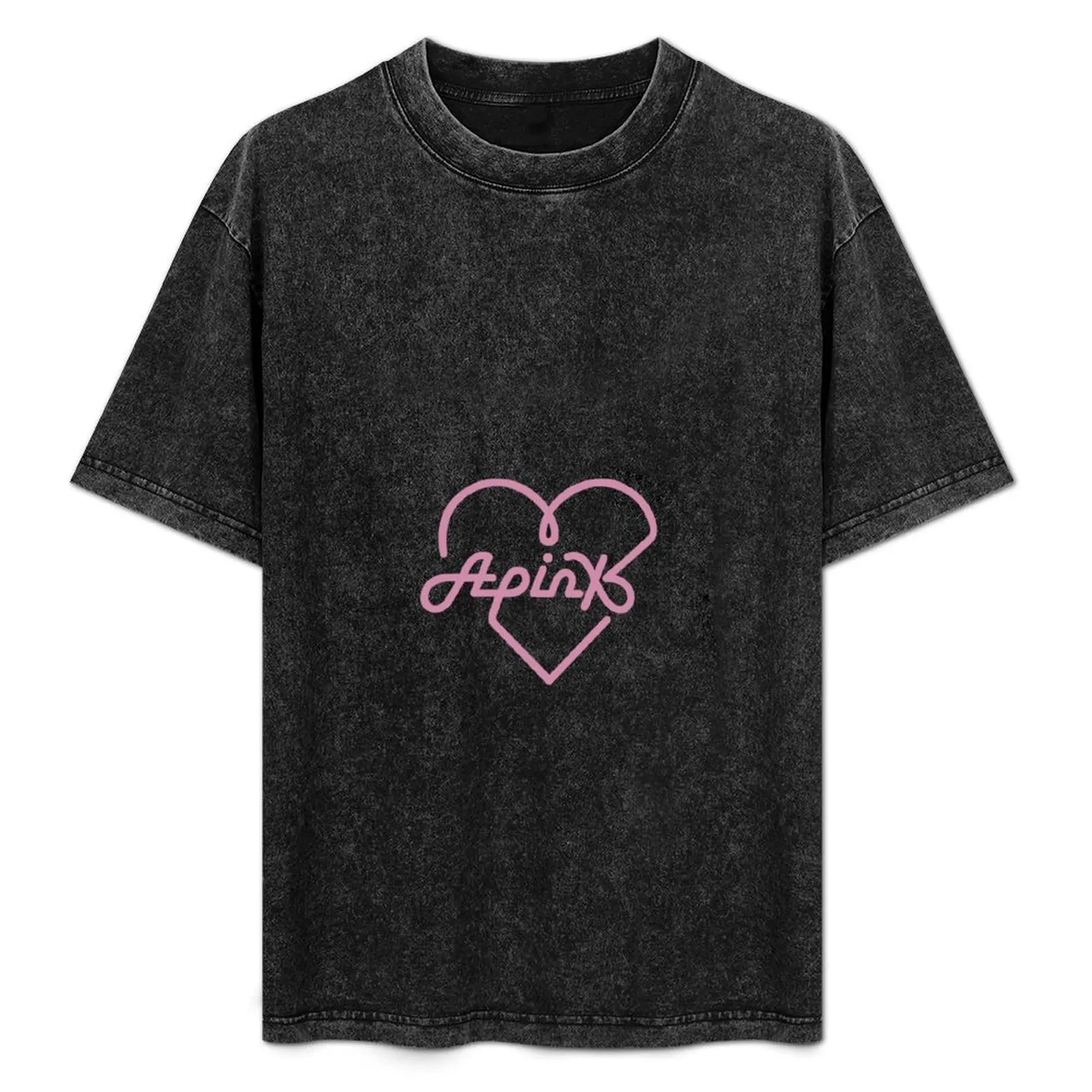 Apink Logo T-Shirt new edition summer top summer clothes plain mens designer t shirt