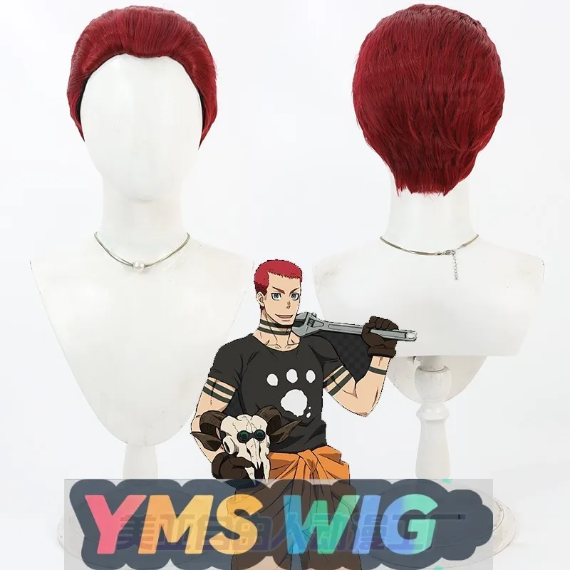 

[YMS WIG] "Fire Force Vulcan Joseph Косплей Парик Рыжий Короткие Волосы",