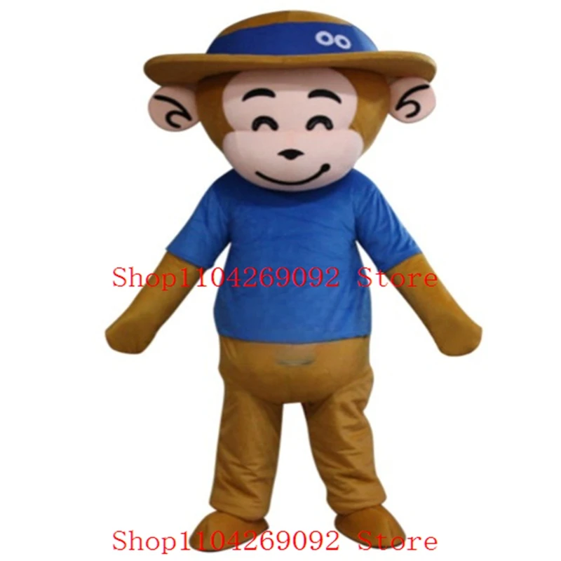 

Adult Size Plush Little Monkey Mascot Costume for Sale Animal Cartoon Cosplay Costume Halloween Anime Character Custom Birthday