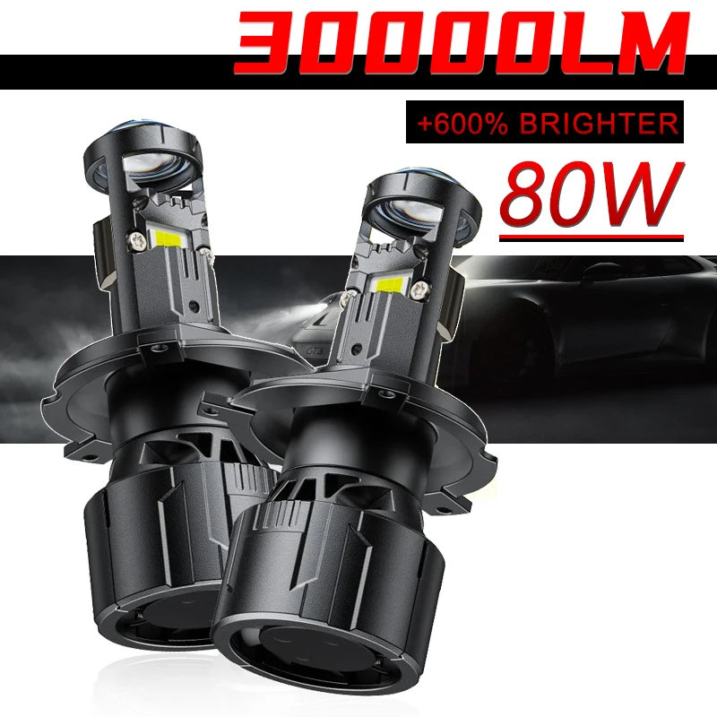  2PCS H4 H7 Led He…