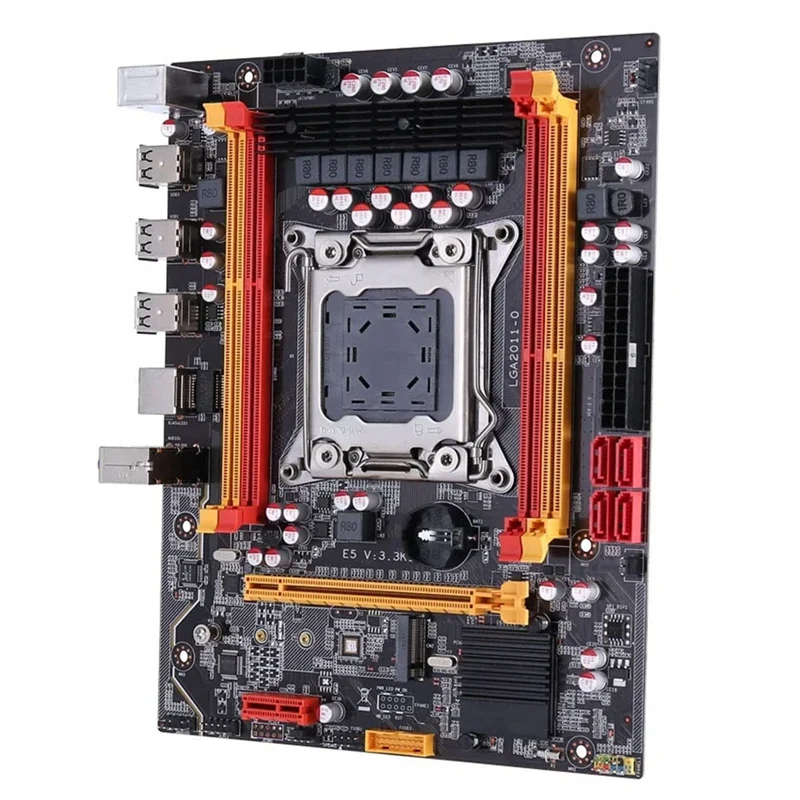 New X79 Chip Desktop Computer Motherboard DDR3 Memory LGA2011 Pin E5-2680V1V2 With M.2