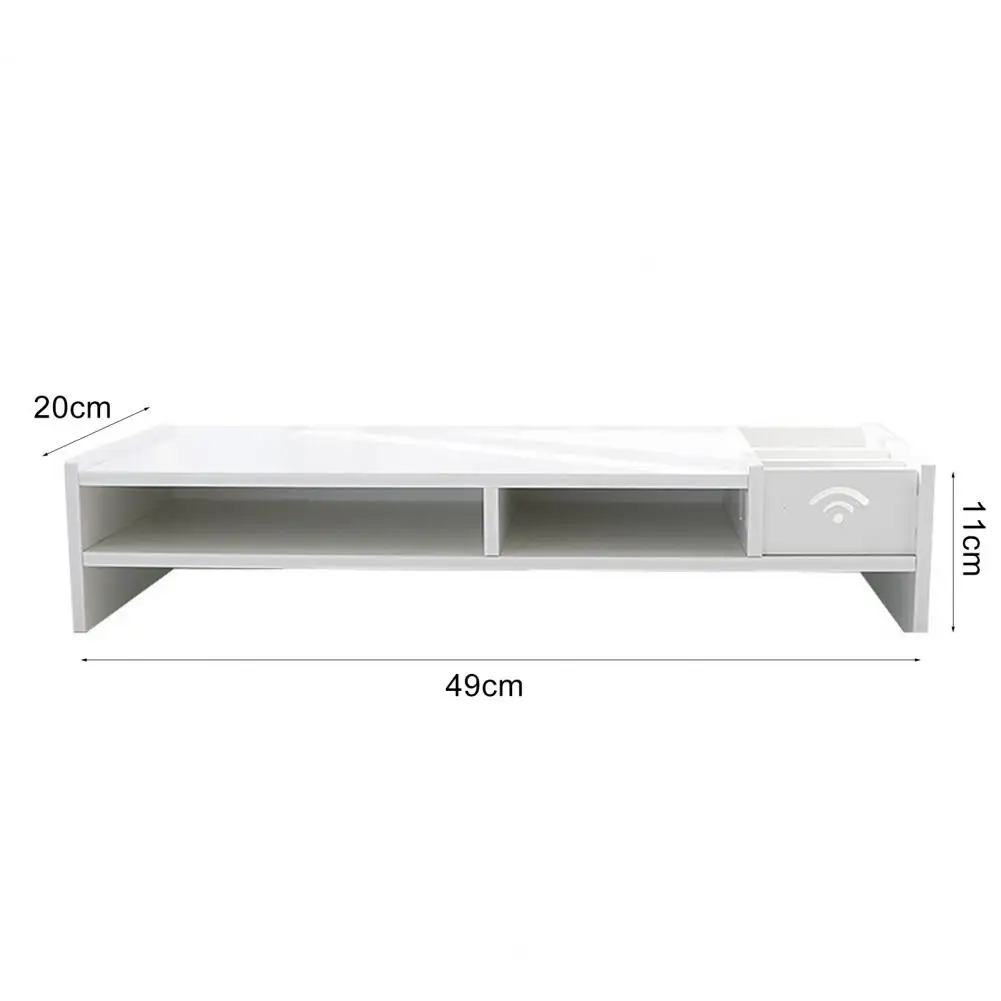 Computer Monitor Stand Great Load Bearing Practical Modern Computer Monitor Stand Shelf Desktop Storage Monitor Stand Rack