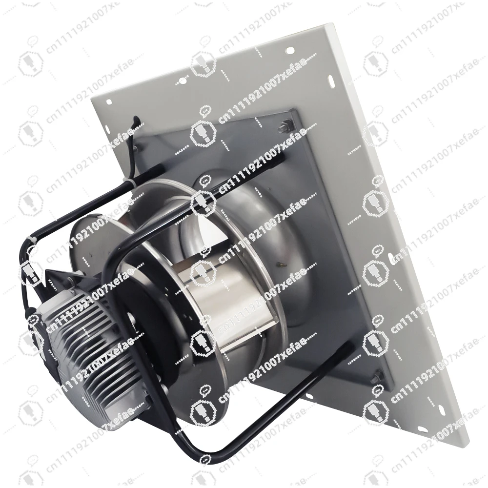 High speed and low noise industrial EC centrifugal ventilation fan