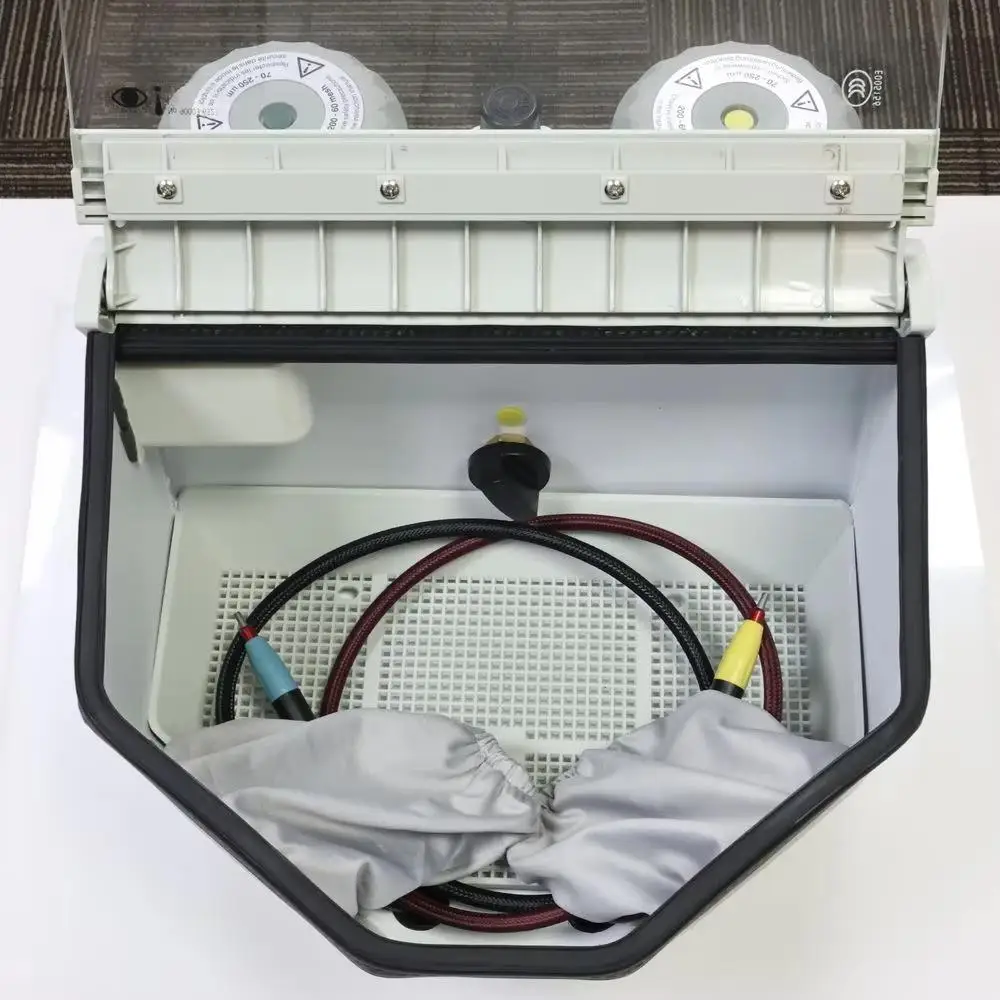 Machine de sablage pour bijoux de type stylo PS-7, chambre à Jet 20L avec 2 stylos 110V/220V