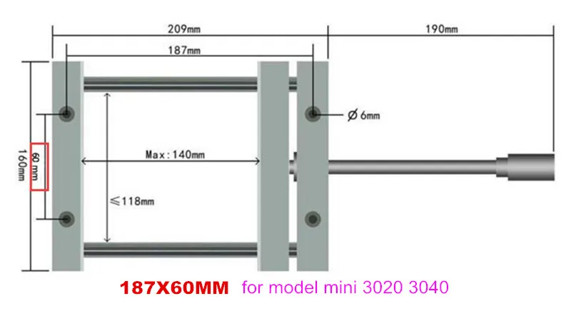 Flat Tongs Manumotive 140mm Screw Precision Parallel-Jaw Vice Plain Vise QGG for CNC Machine