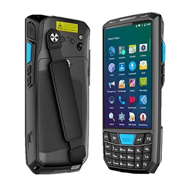 T80 4G rugged handheld pda 2D qr code scanner android pos terminal for Logistics warehouse