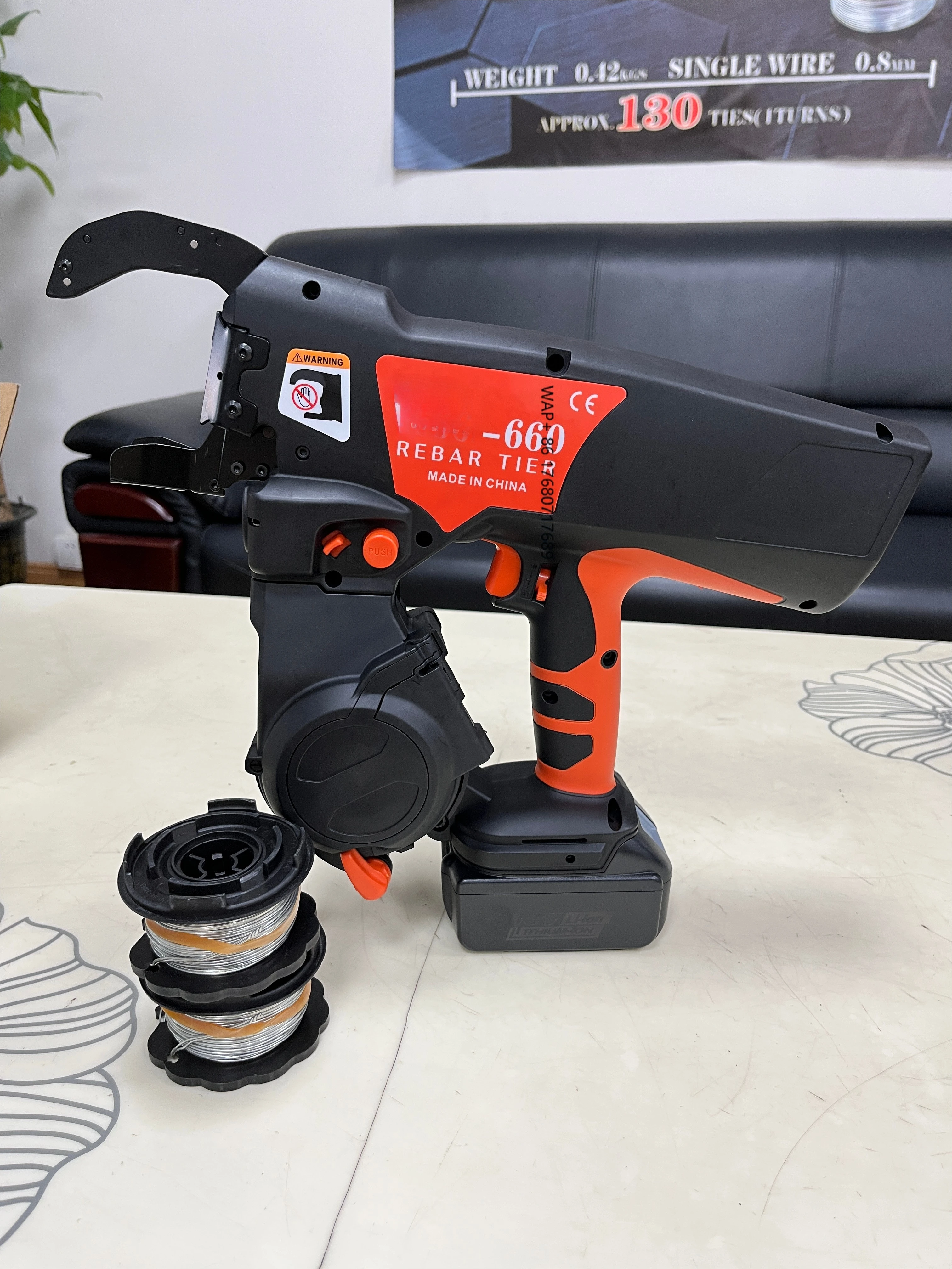 

Ручная машина для переплета стальных стержней 46 мм/66 мм, машина для стяжки проволоки, DC18V, сертифицированная CE, OEM, индивидуальный класс DIY