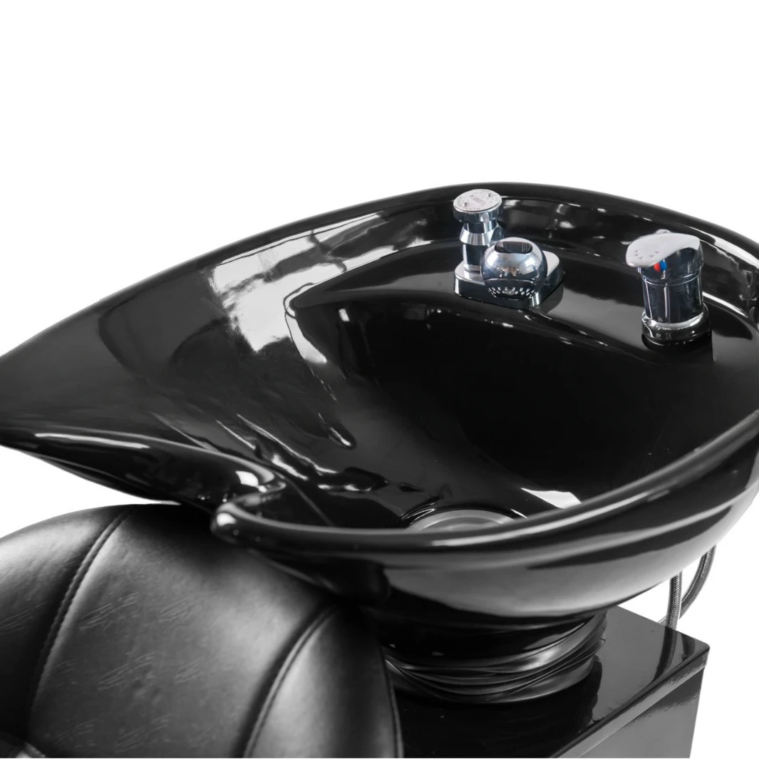 سرير شامبو لصالون الحلاقة، كرسي شامبو شبه مستلق، أثاث صالون الشعر، أثاث قص الشعر #5