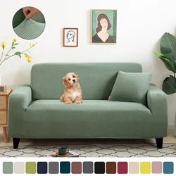 High-quality Sofa Cover Stretch Jacquard Sofa Covers Polar Fleece Armchair Sofa Covers Protector For Living Room1/2/3/4/5 Seater