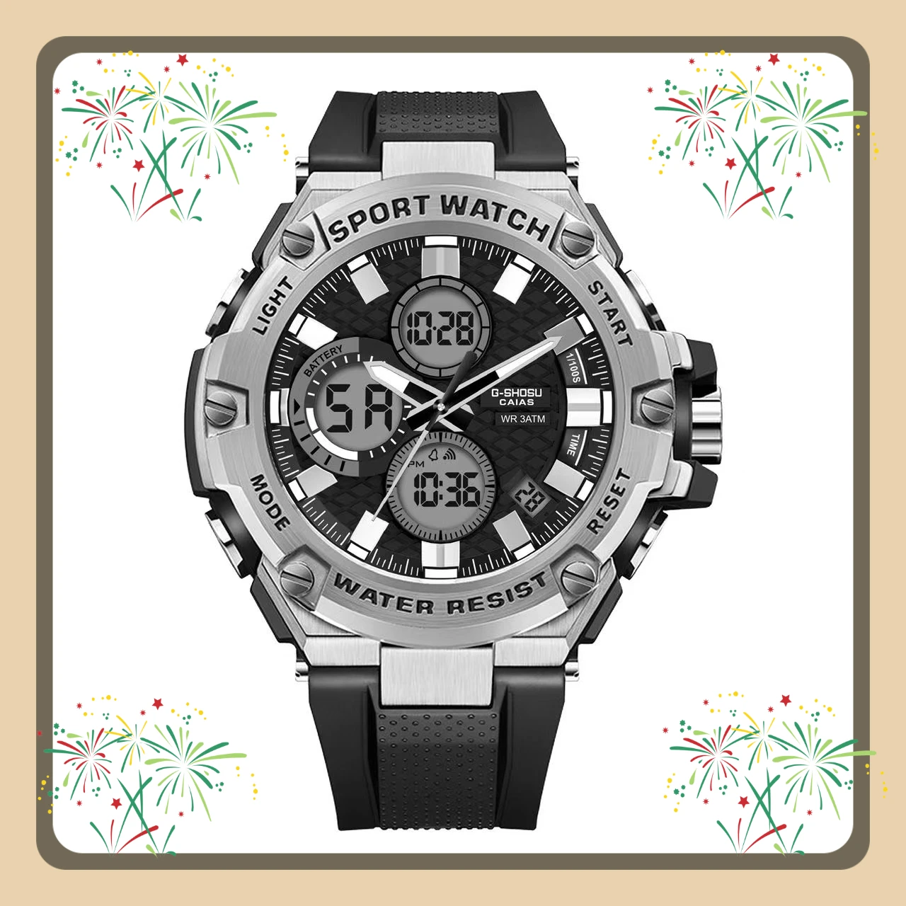 Многофункциональные электронные спортивные часы, ваш идеальный спортивный партнер. Доступны в нескольких цветах для вас подходит как вам нравится.