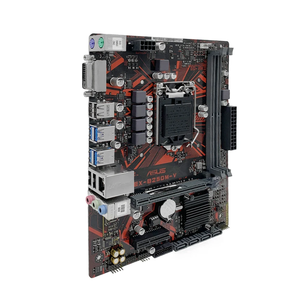 Asus EX-B250M-V Motherboard Intel B250 LGA 1151 DDR4 32GB support Core i5-6500 G3930 7100 6400 6600 7500 6700 7700 G4560
