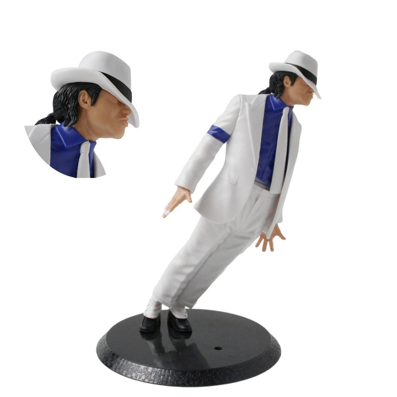 Michael Figure Statue Set Jackson Spacewalk Action Figure MJ Model Desktop Display Decor Home Ornament For Adult Music Fans Gift