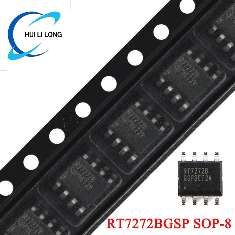 5 pcs/lot RT7272B RT7272BGSP SOP-8 RT7272 SOP8 3A 36 V 500 khz convertisseur Buck synchrone puce IC Circuit intégré