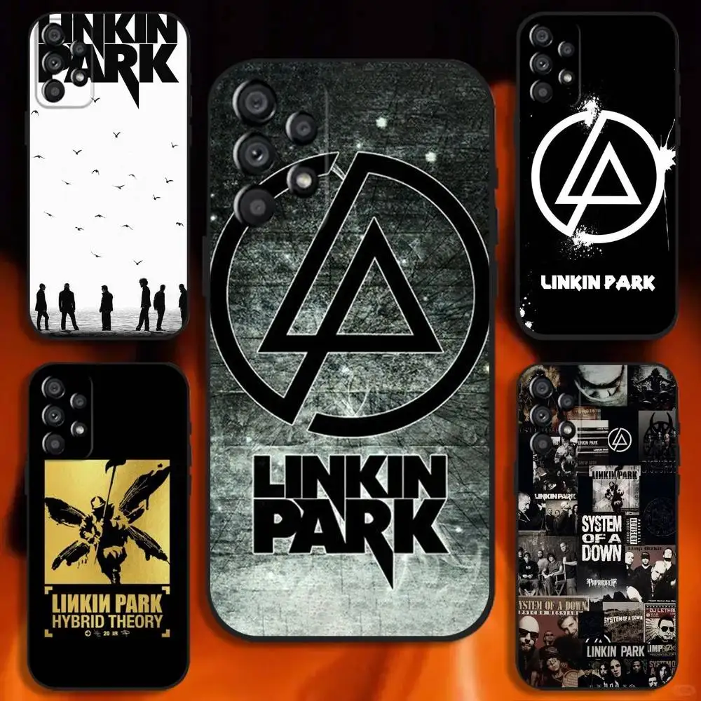 

Band L-Linkin Cool P-Park Phone Case For Samsung Galaxy A20,A21s,A22,A31,A32,A52,A53,A72,73,A80 Soft Black Cover