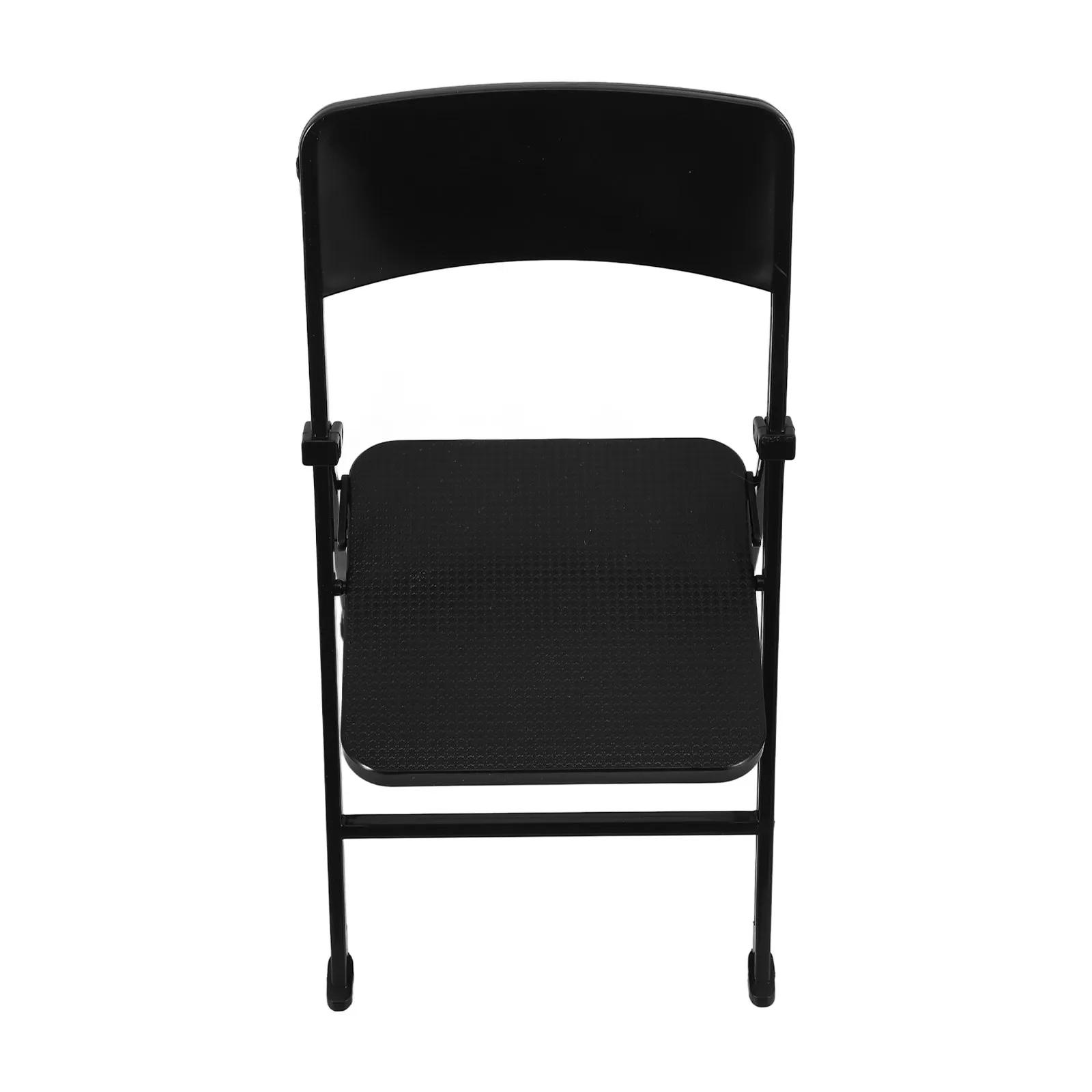 

Miniature Folding Chair Plastic Long-Lasting Lightweight Mini House Accessory Micro Landscape Decor Realistic Mini Chair