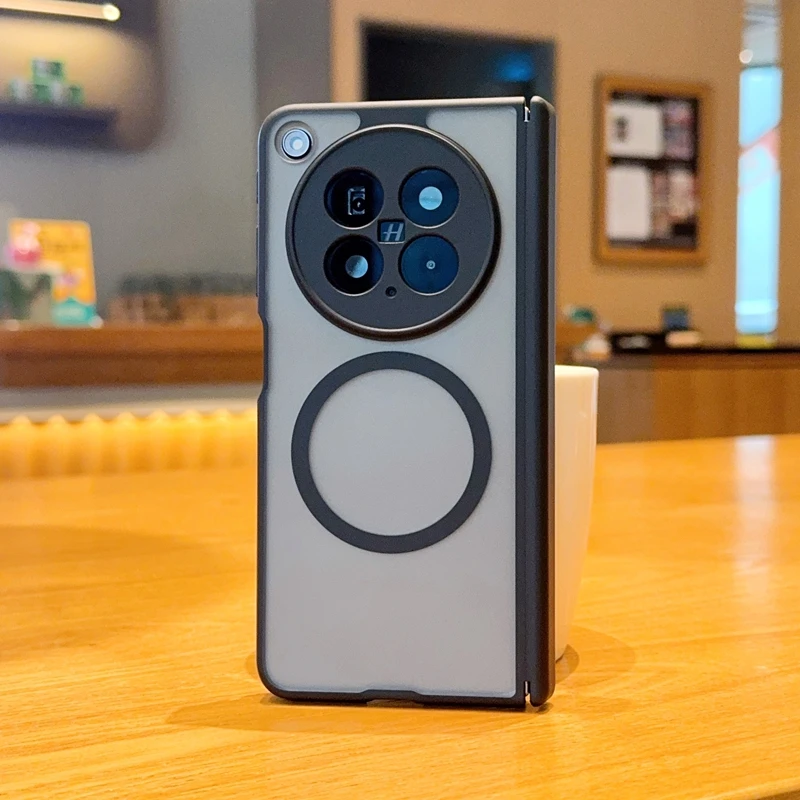 For OPPO Find N6 N5 Case Luxury Matte Ultra-thin Skin-Friendly Magnetic Wireless Charging Shockproof Protection Case Accessories