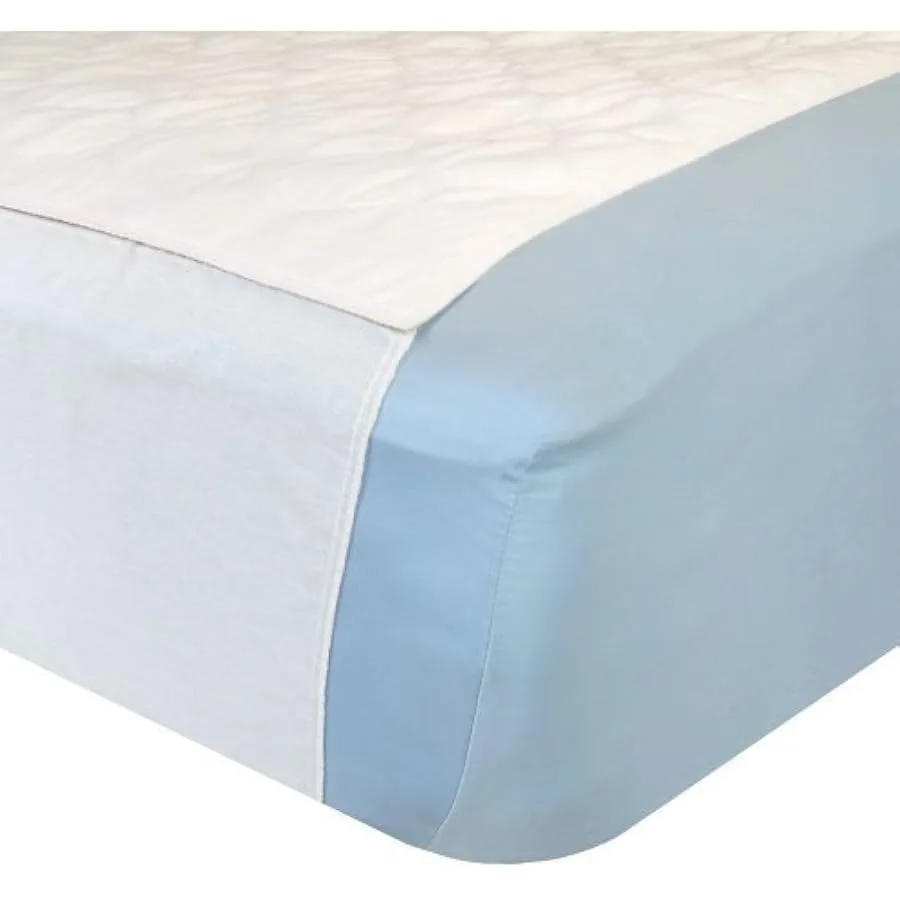 Soft Large Absorbent Waterproof Bed Pad with Tuckable Sides 36 x 60 Inch - Washable 300x for XL Tuck in Underpad Incontinence P