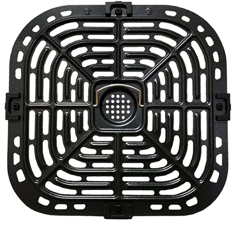 Innovative Air Fryer Grill Plate for Instants Vortex Plus 6QT Air Fryers, Upgraded Square Grill Pan Tray Replacement Parts