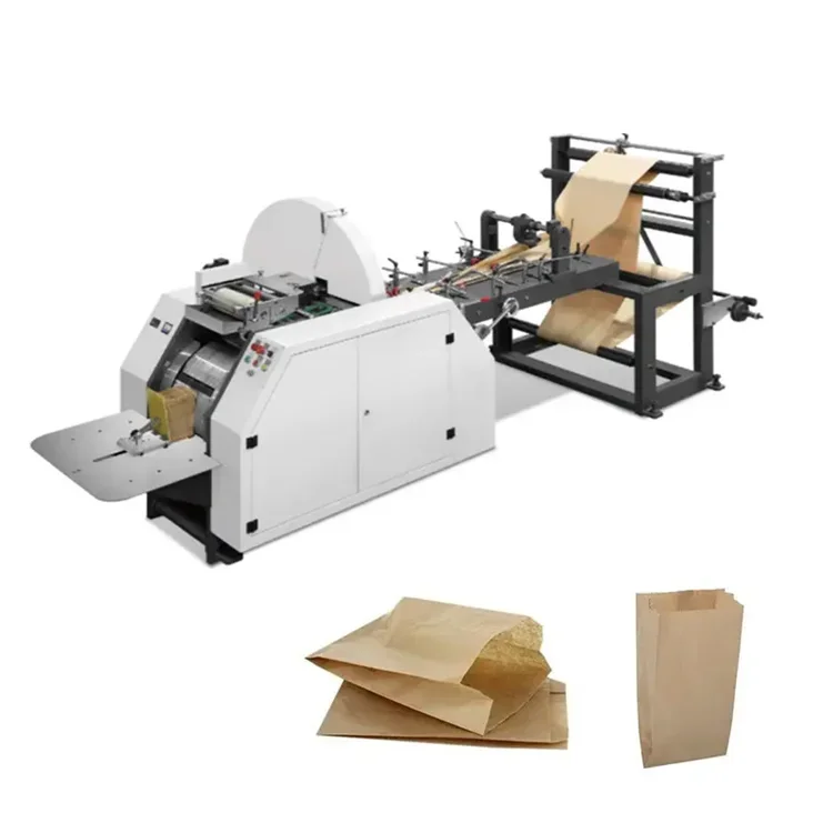 YG Customized Fully Automatic Paper Bag Making Machine Paper Bags For Food Takeaway