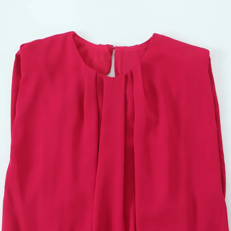 Moda Fena Primavera 2025 acão Curto Sem Mangas Versátil Simples Elegância Nova Chegada Estilo Versátil Calças Curtas d...