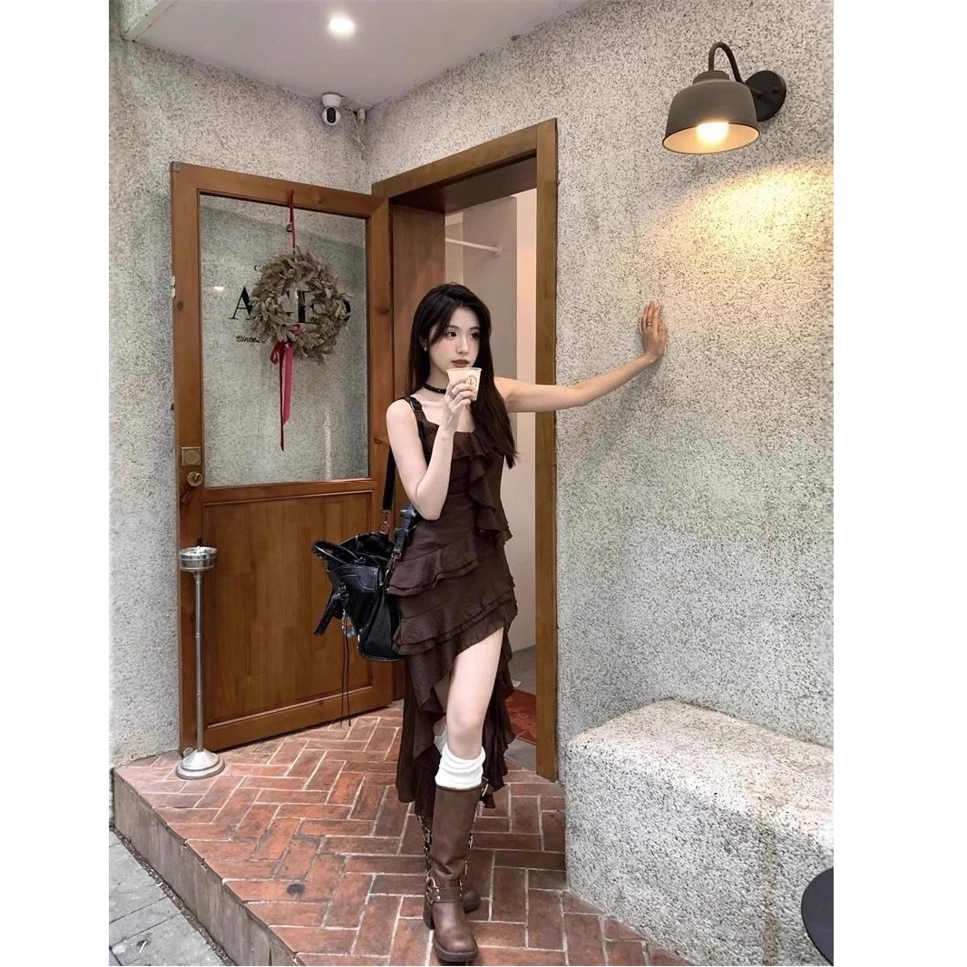 Dresses Sleeveless Womens Boho Summer Rayon Daily Workwear Comfortable Lightweight Relaxed Fresh All-Match Suitable Versatile OL