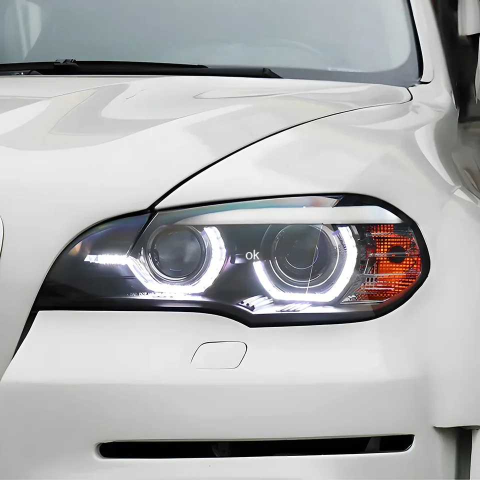 For BMW X5 E70 30i 35i 40i 2007-2013 LED Headlight Assembly Upgrade Daytime Running Light Flashing Turn Signal Projector Lens - AliExpress 34 For BMW X5 E70 30i 35i 40i 2007-2013 LED Headlight Assembly Upgrade Daytime Running Light Flashing Turn Signal Projector Lens - AliExpress 34