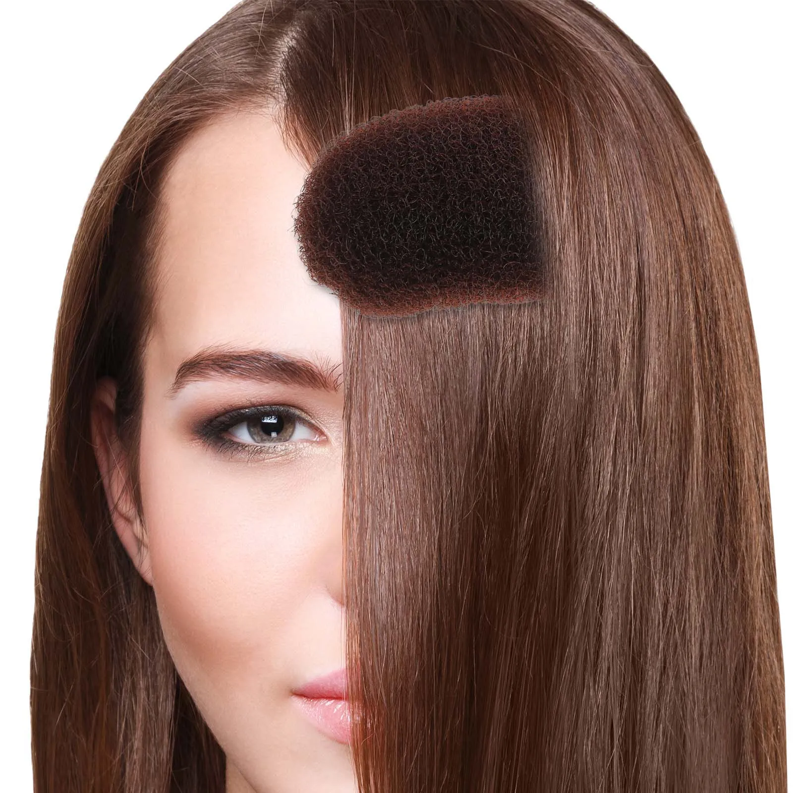 

4pcs Bump Clips Women Volume Styling Base Lightweight Hair Padding Tool For Curly Ponytail Bump Up Clamp Female Hair Accessories