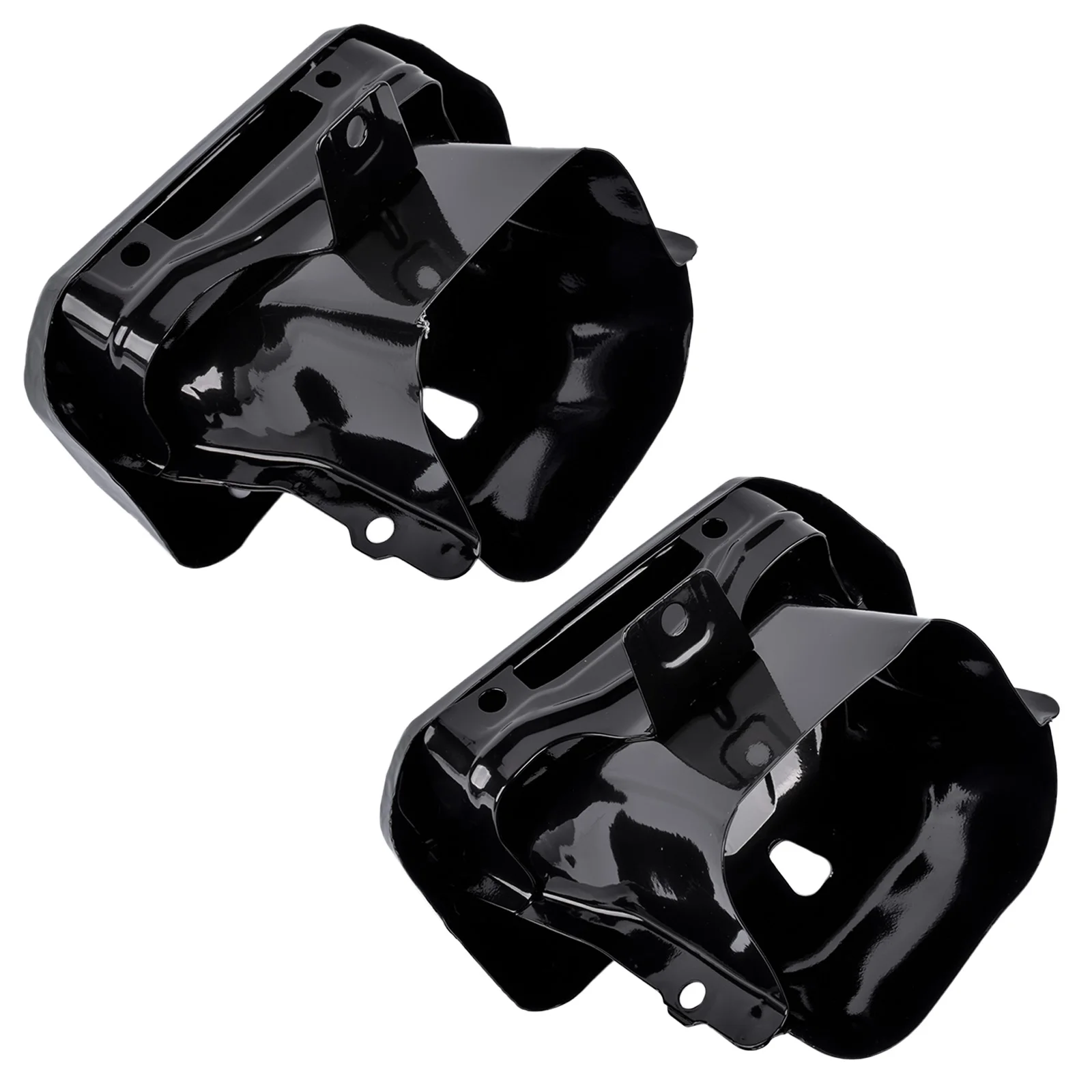 

AP02 Exhaust Tips Bezels Gloss For Chevy Silverado GMC Sierra 1500 2019-2023 5.3L V8