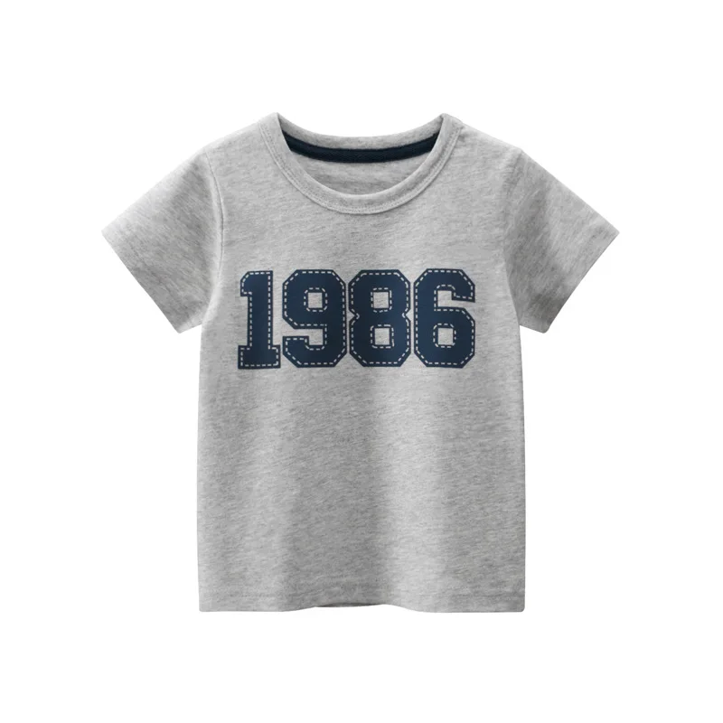 2024 Summer Korean Children's Wear Boys' Short sleeved T-shirt Baby Clothes