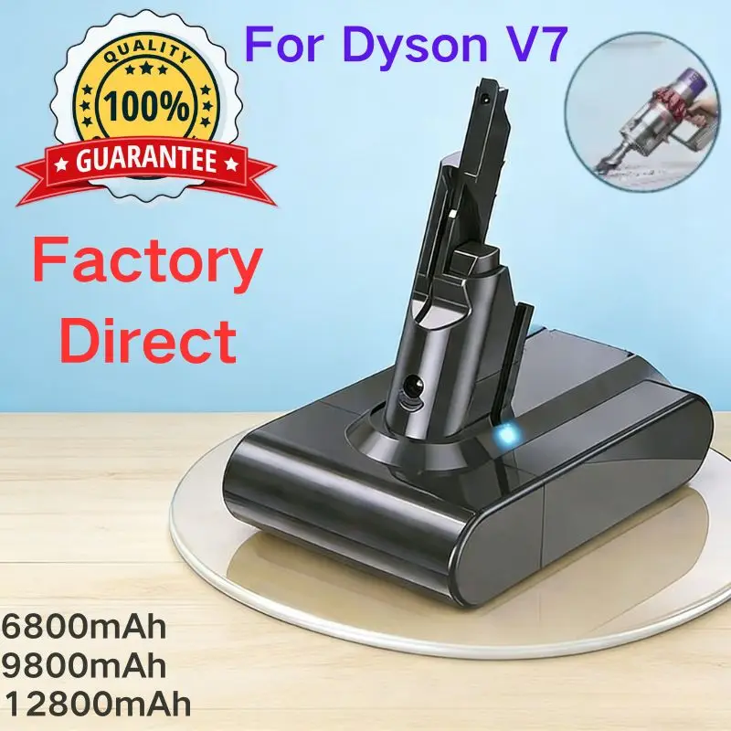 For Dyson V7 Batter…