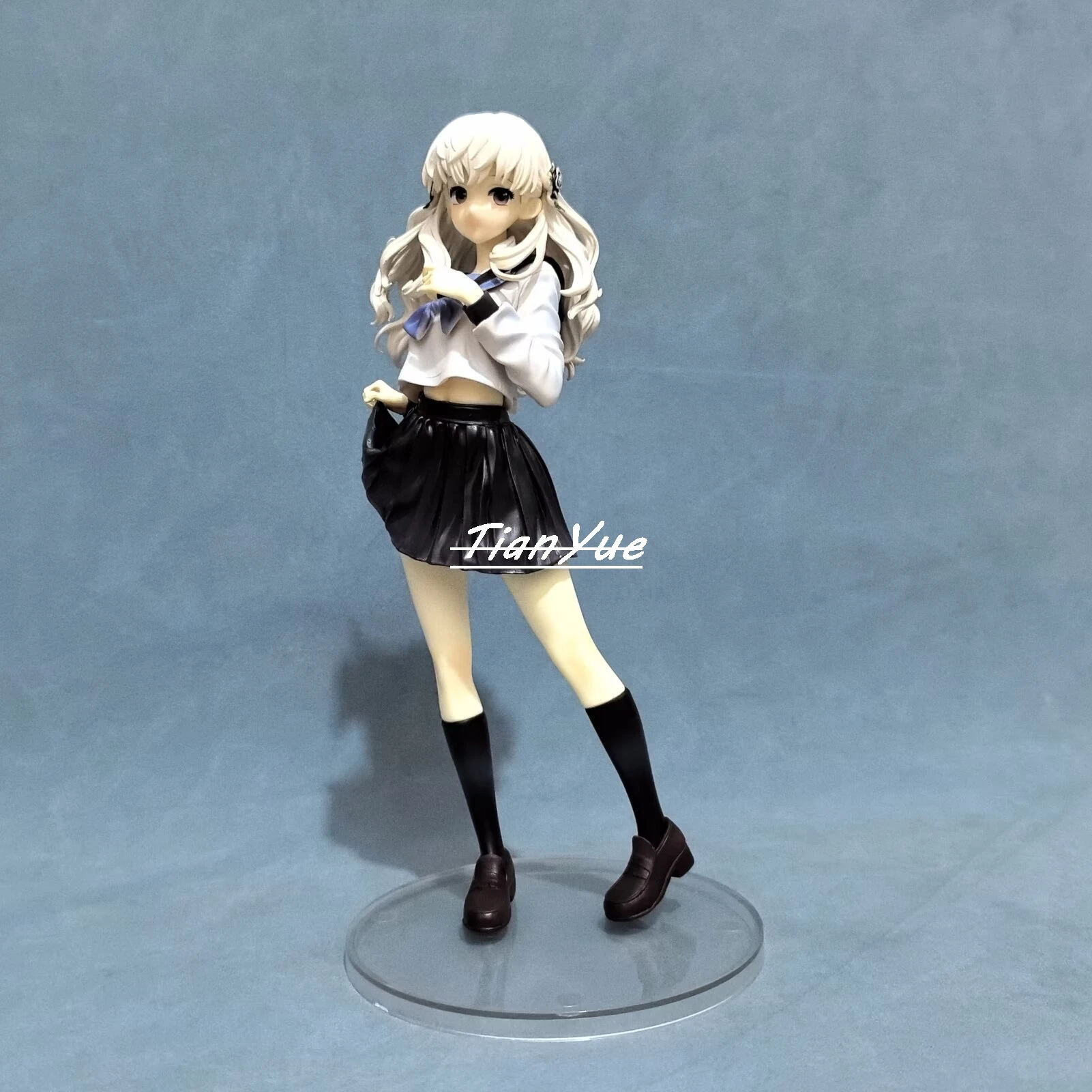 Anime 13 Sentinels: Aegis Rim Fuyusaka Iori JK Uniform PVC girl Figure collection Model Toys 20CM