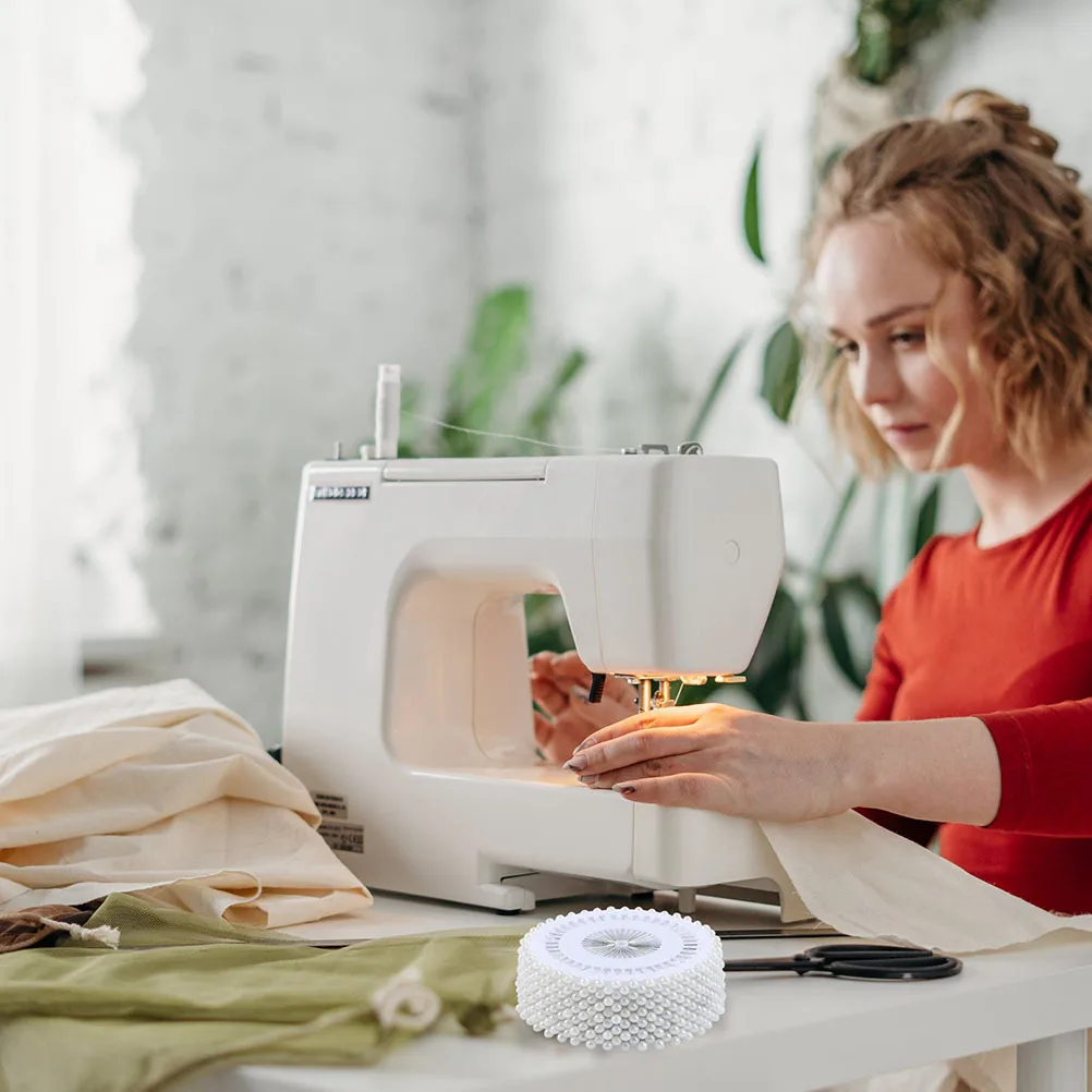 960Pcs Pearl Head Pins Steel Plastic Sewing Decoration Handicrafts Wedding Party Ornaments Cross Stitch Embroidery