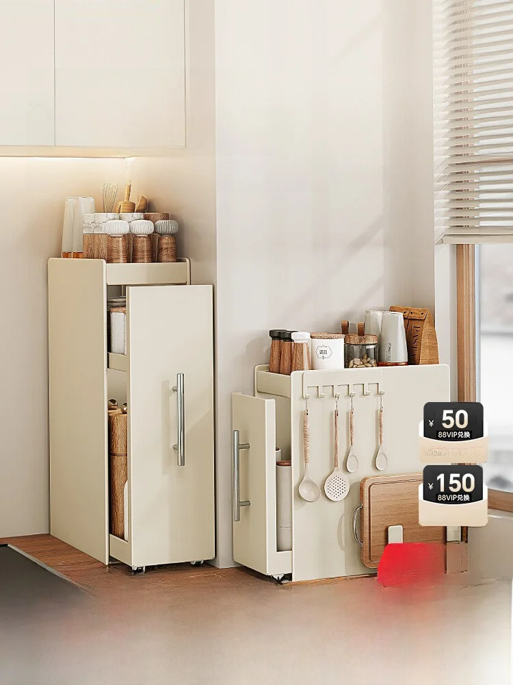 Etagere-de-rangement-de-cuisine-minimaliste-moderne-etagere-coulissante-pour-assaisonnements-organisateur-etroit-pour-comptoir-en-acier-au-carbone-sans-percage