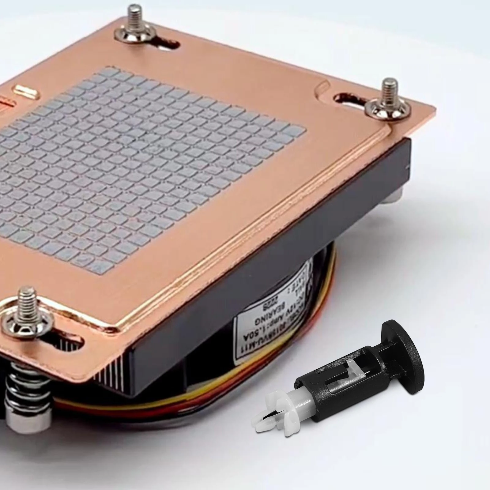 

CPU Cooler Fixing Pins ABS Material Easy Installation Secure Lock for Computer CPU Radiator Accessories Notebook Cooler