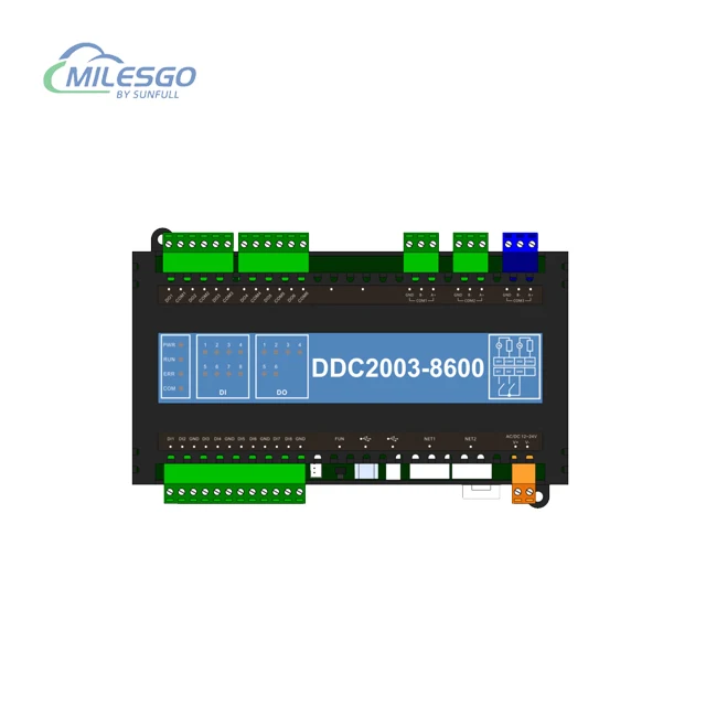 Milesgo DDC Controller HMI all-in-one for iot solution monitoring by smart phone