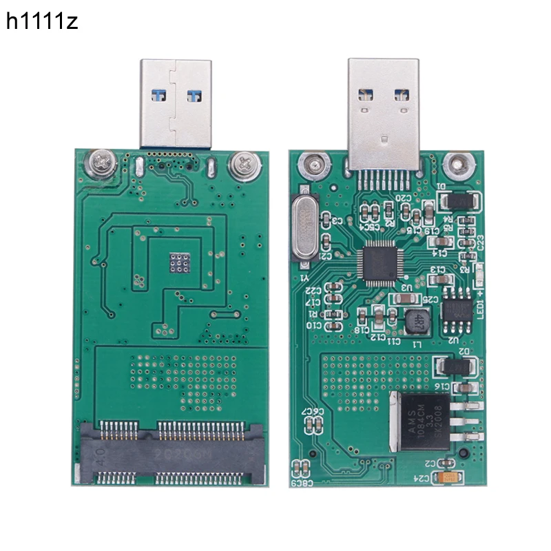 

Переходник mSATA USB, адаптер mSATA SSD, переходник, карта mSATA на USB 3,0, переходная плата 6G Mini m-SATA SSD для 512 ГБ 1 ТБ m-SATA SSD