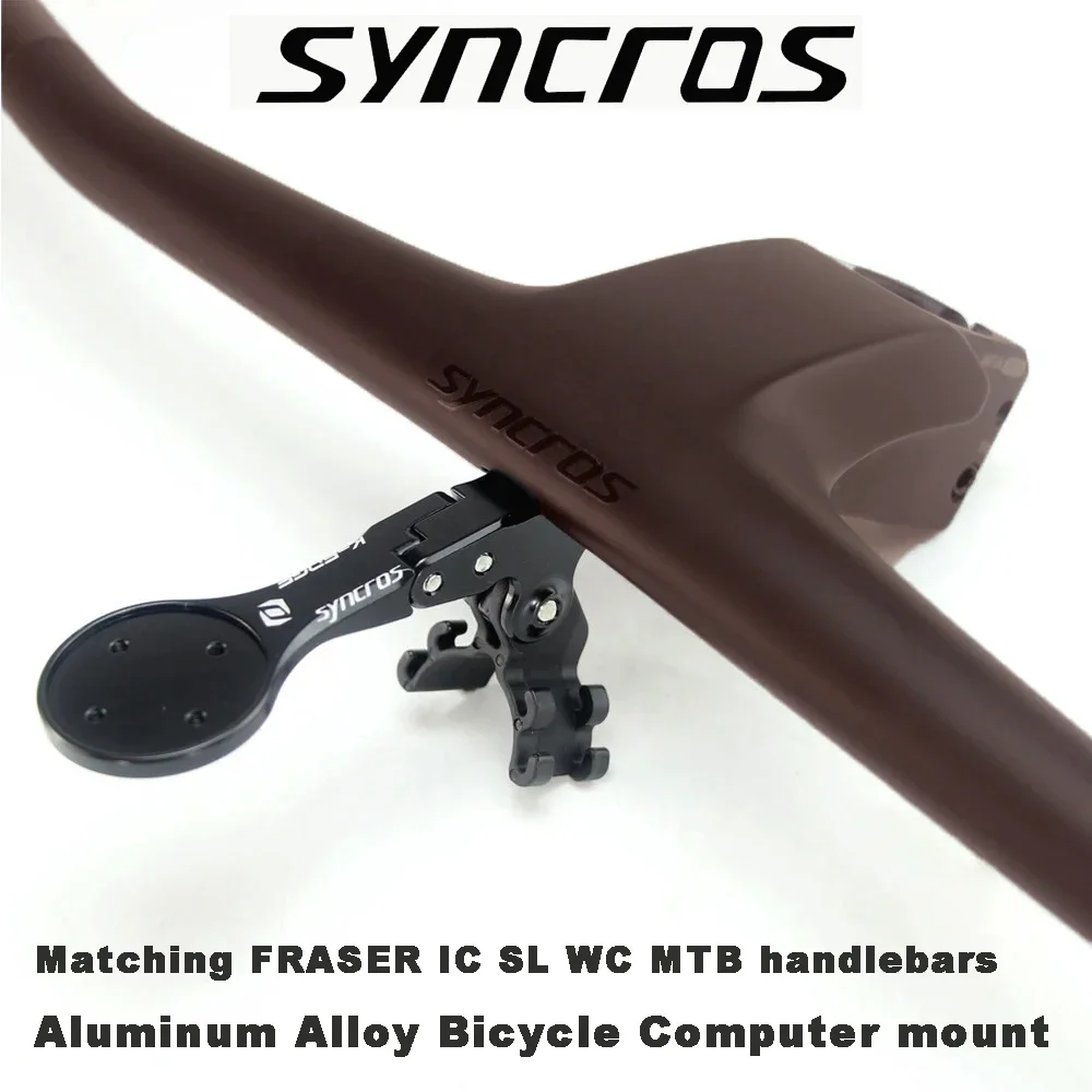 SYNCROS ADDICT RC Aluminum Alloy BicycleComputer Mount CRESTON IC SL Handle GPS/Garmin/Briton/Wahoo Bicycle Mounting Stand