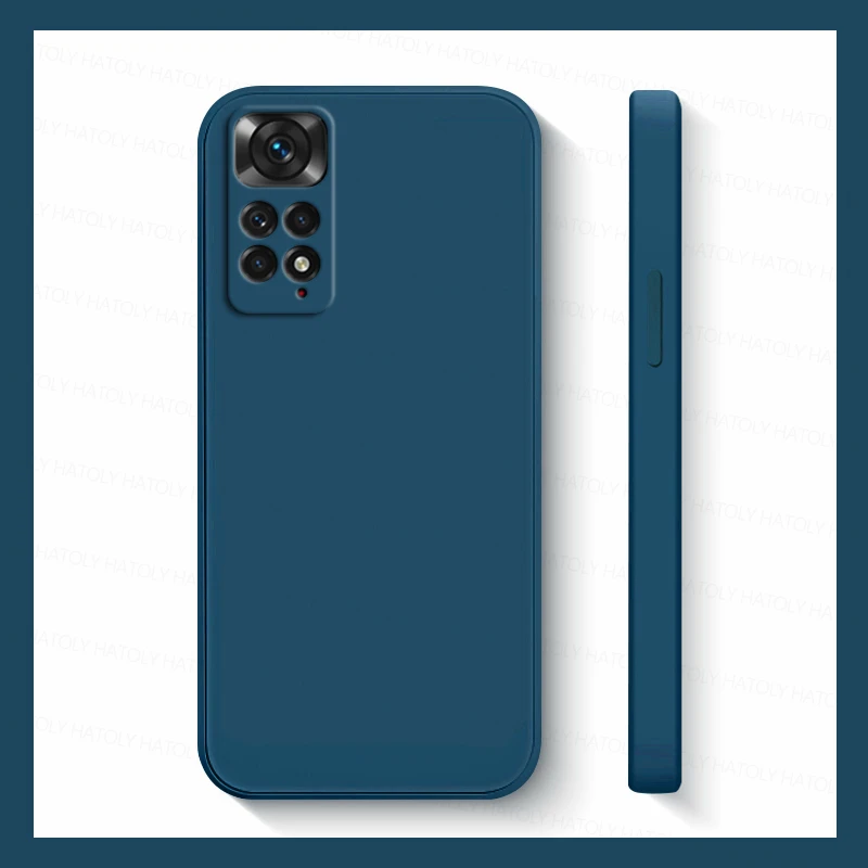 Für Xiaomi Redmi Note 11 11s Global stoßfeste flüssige Silikon-Telefon-Rückseite Xiaomi Redmi Note 11 Pro 4G 5G 2022 Global Case – Detail 5
